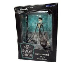 The Nightmare Before‎ Christmas Diamond Select Snowmobile Jack - NEW - Open Box